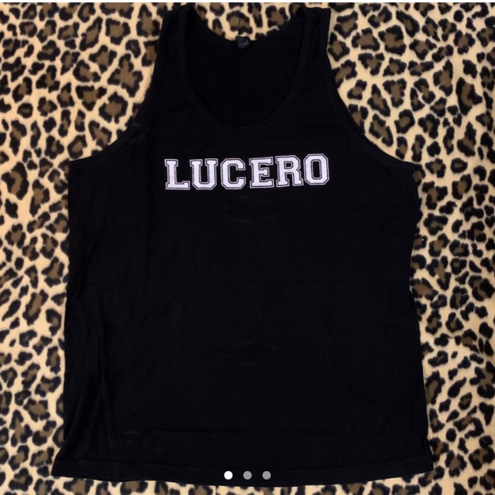 Lucero tour tank top